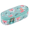 PIÓRNIK SASZETKA USZTYWNIONA Z WEWNĘTRZNĄ KLAPKĄ PC-01 LOVELY FOXY mkm
