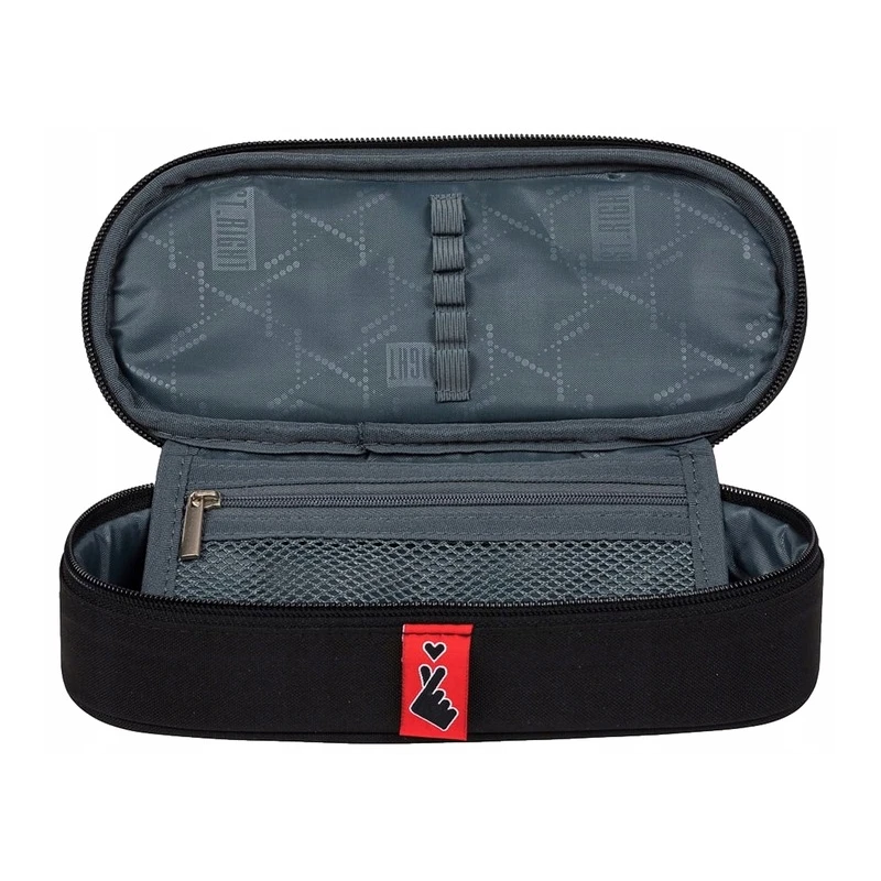 PIÓRNIK SASZETKA USZTYWNIONA Z WEWNĘTRZNĄ KLAPKĄ STRIGHT PC-01 K-POP C