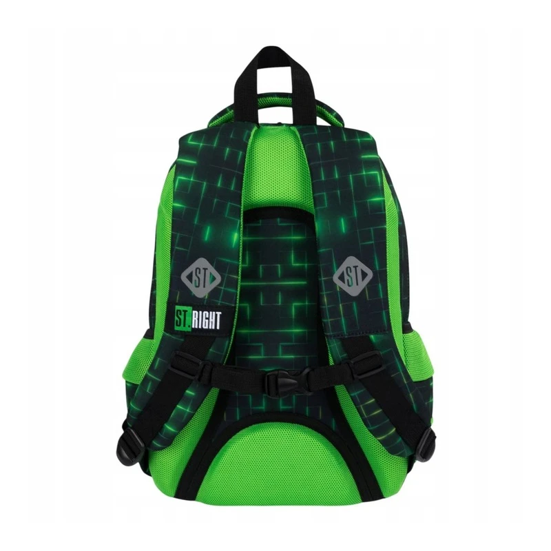 PLECAK 3-KOMOROWY STRIGHT BP-26 NEON PAD mkmp