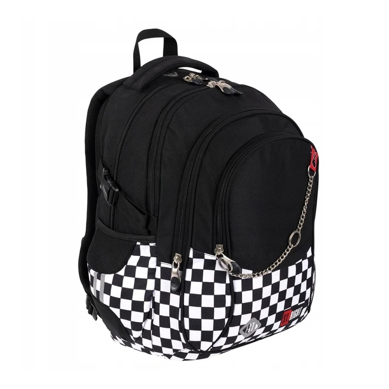 PLECAK 4-KOMOROWY STRIGHT BP-01 K-POP CHAIN mkmn