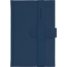 KALENDARZ A5D DZIENNY PASEK DENIM GRANAT E389 + VELLUTINO GRANAT F965