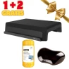PODSTAWA POD MONITOR BREYTA CZARNA + PODKŁADKA POD NADGARSTEK CRYSTAL CZARNA 9112301 + ŚCIERECZKI DO EKRANÓW 99703 GRATIS