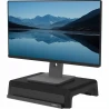 PODSTAWA POD MONITOR BREYTA CZARNA + PODKŁADKA POD NADGARSTEK CRYSTAL CZARNA 9112301 + ŚCIERECZKI DO EKRANÓW 99703 GRATIS