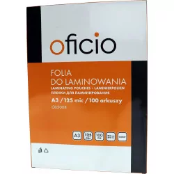 FOLIA OFICIO DO LAMINACJI A3 125MIC OP-100SZT