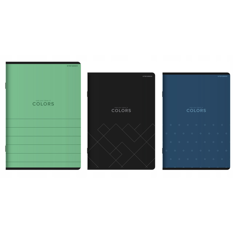 ZESZYT TOP COLORS A4/96K 70G KRATKA MIX