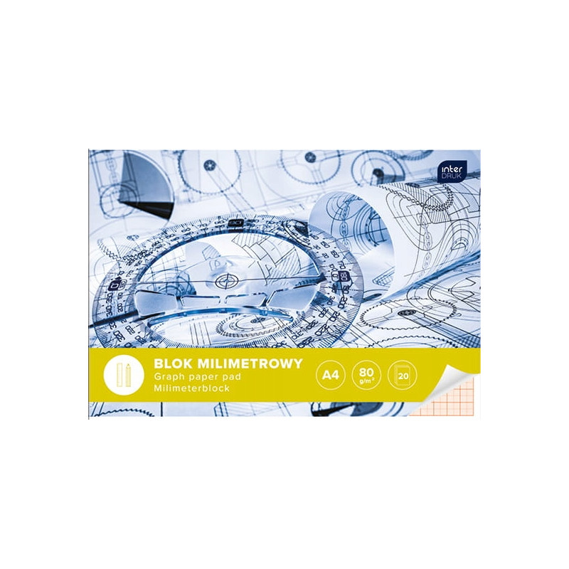 BLOK MILIMETROWY A3/20K INTERDRUK