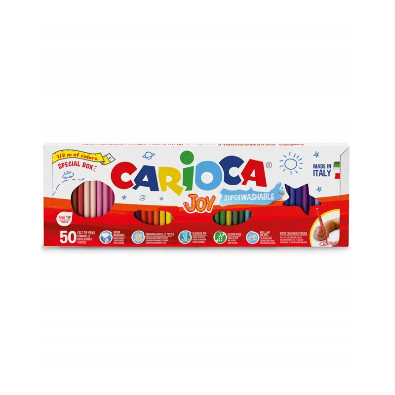 Pisaki Carioca Joy 50 szt.
160-2405