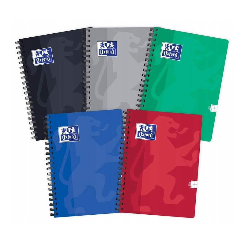KOŁOZESZYT OXFORD ESSE A5/80K KRATKA