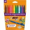 FLAMASTRY VISA 12KOL BIC 888695