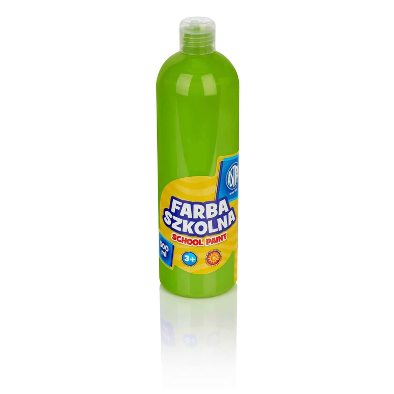 FARBA SZKOLNA ASTRA 500ML LIMONKOWA