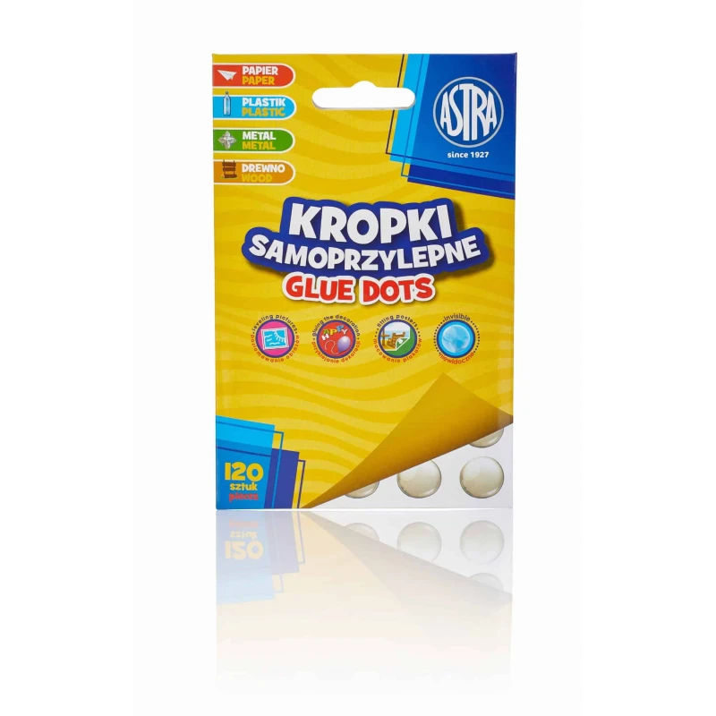 KROPKI SAMOPRZYLEPNE GLUE DOTS ASTRA