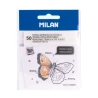 KARTECZKI SAMOPRZYLEPNE MILAN BIAŁE
PRZEźROCZYSTE 76 X 76 MM, 50 SZT. 411260050*