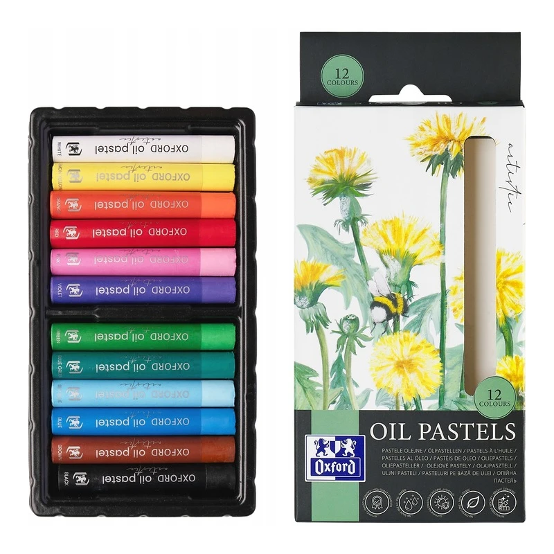 PASTELE OLEJNE OXFORD ART 12KOL