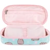 PIÓRNIK SASZETKA USZTYWNIONA Z WEWNĘTRZNĄ KLAPKĄ PUSHEEN MINT mkmp