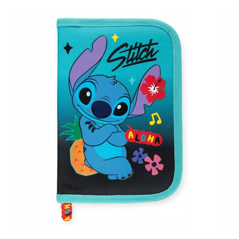 PIÓRNIK DWUKLAPKOWY BEZ WYPOSAŻENIA STITCH MINT ALOHA mkmp