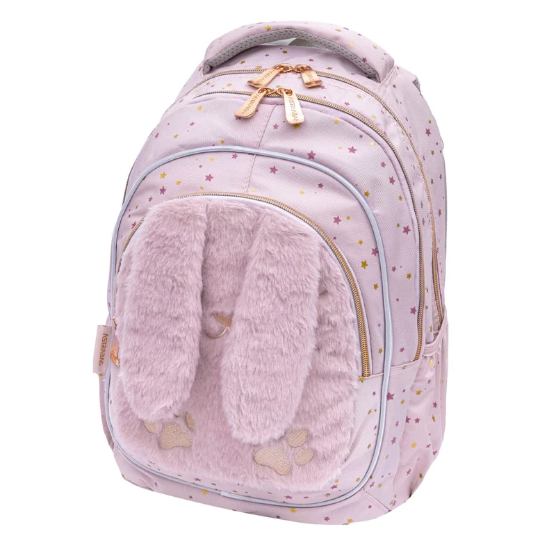 PLECAK SZKOLNY ASTRABAG FLUFFY BUNNY, AB330 DLA DZIEWCZYNKI