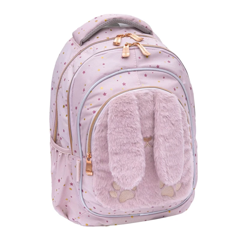 PLECAK SZKOLNY ASTRABAG FLUFFY BUNNY, AB330 DLA DZIEWCZYNKI