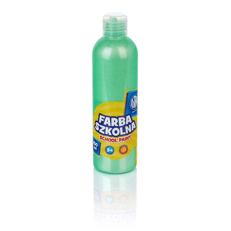 FARBA SZKOLNA ASTRA 250ML PERŁOWA ZIELONA