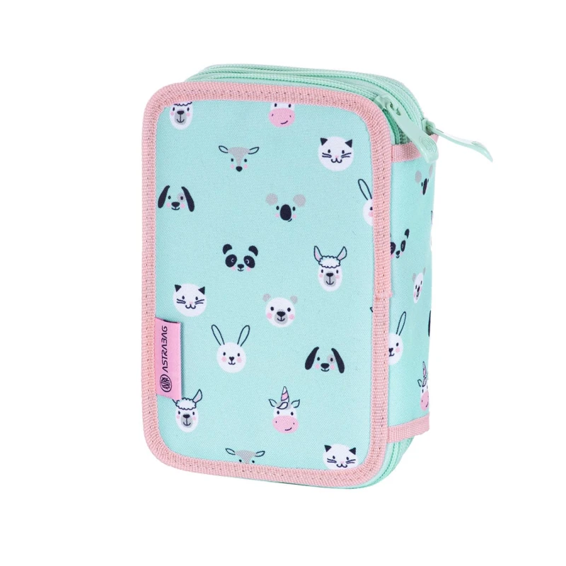 PIÓRNIK JUMBO POTRÓJNY Z WYPOSAŻENIEM ASTRABAG TEDDY PANDA, AC31