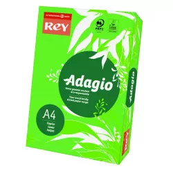 PAPIER KSERO A4/160G 52 REY ADAGIO CIEMNY ZIELONY NR KOLORU 52**** ---KAT.