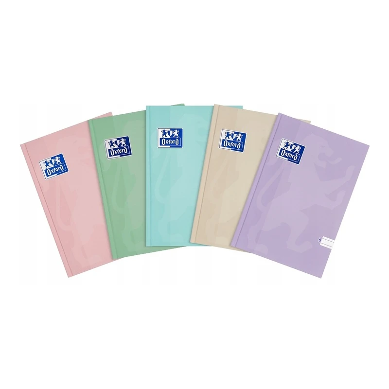 BRULION OXFORD TOUCH PASTEL A5/96K LINIA Z MARGINESEM