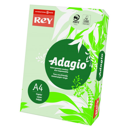 Papier ksero kolorowy Adagio A4 160g/m2 zielony 09