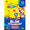 BLOK RYSUNKOWY KOLOROWY ASTRAPAP A4 80G 15K ASTRINO