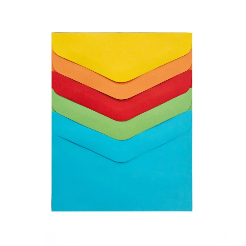 KOPERTA C6 GŁADKI MIX INTENSYWNYCH KOLORÓW K. 110G/M2 OP10 SZT.