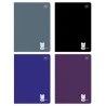 ZESZYT A5 80k KRATKA UV KOLEKCJA ONE COLOR
