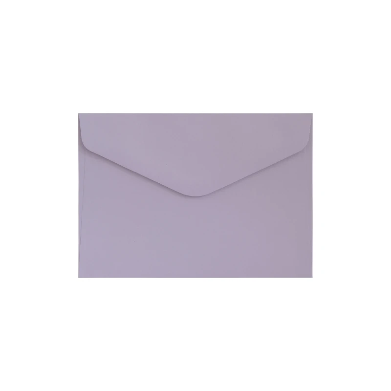 KOPERTA C6 GŁADKI LAWENDOWY SATYNOWANY K., 130G/M2, OP10 SZT.
