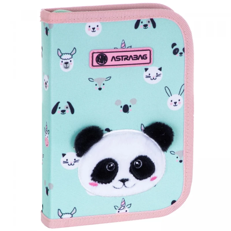 PIÓRNIK POJEDYNCZY DWUKLAPKOWY BEZ WYPOSAŻENIA ASTRABAG TEDDY PANDA, AC1
