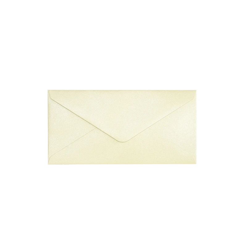 KOPERTA 80MMX160MM PEARL KREMOWY 150G/M2 OP10 SZT.