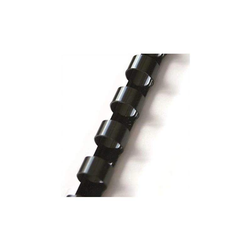 Grzbiety plast. 14 mm czarne 100 szt./op.