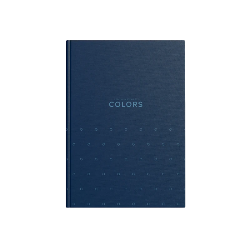 Brulion kratka TOP 2000 COLORS A4 192k 70g niebieski