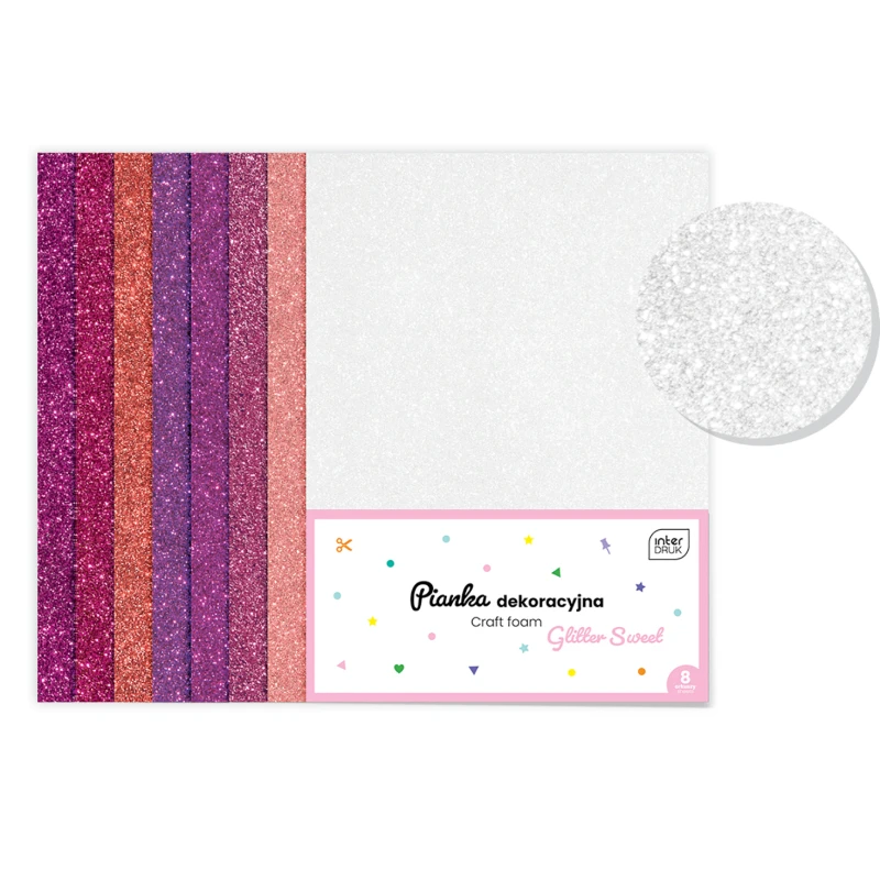 PIANKA DEKORACYJNA  BROKAT SWEET NC-018