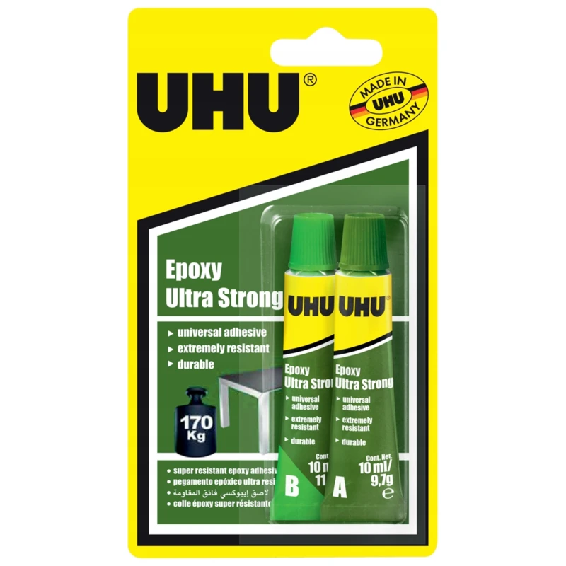 KLEJ EPOKSYDOWY EPOXY ULTRA STRONG 2X10ML BLISTER UHU