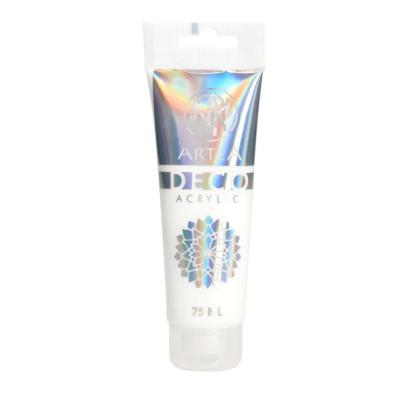 Farba akrylowa biała Astra DECO ARTEA 75ml tuba 309123001
