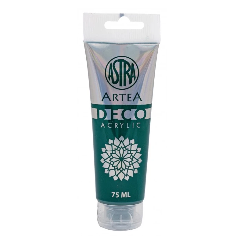Farba akrylowa zielona Astra DECO ARTEA 75ml tuba