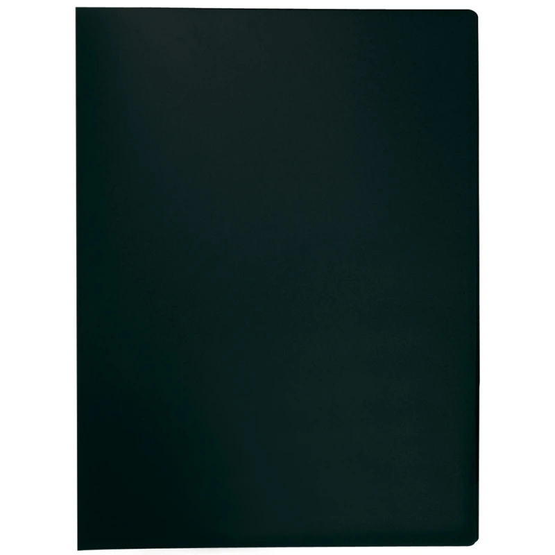 TECZKA OFERTOWA Q-CONNECT, PP, A4, 380MIKR., 10 KOSZULEK, CZARNA