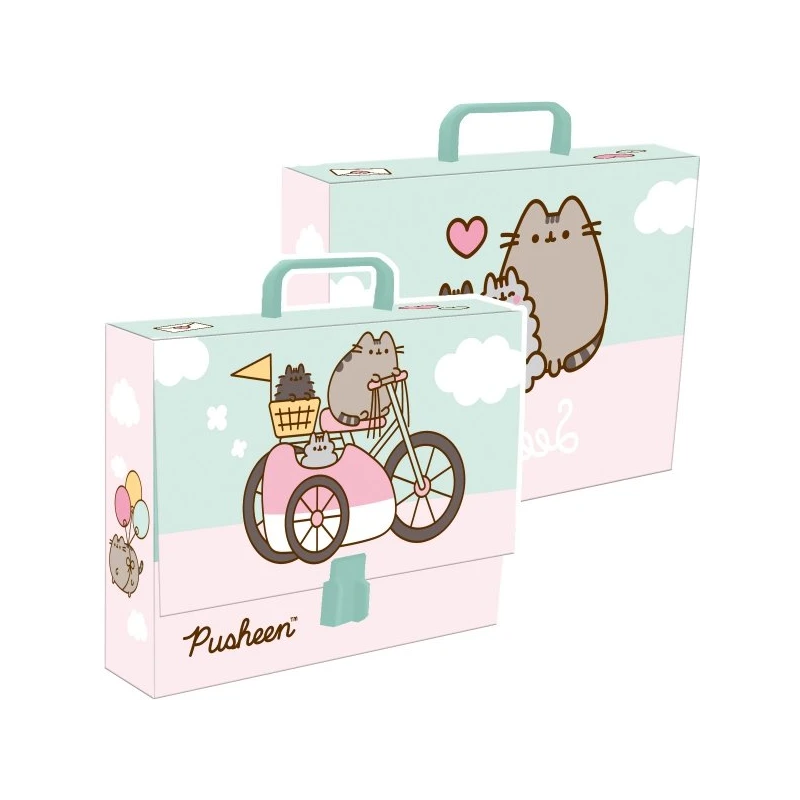 TECZKA Z RĄCZKĄ A4 XL PUSHEEN mkmo