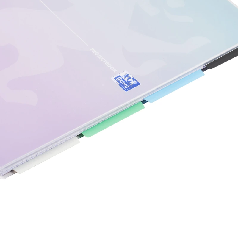 KOŁOZESZYT OXFORD GRADIENT PROJECTBOOK A4//80K PASTELOWY MIX