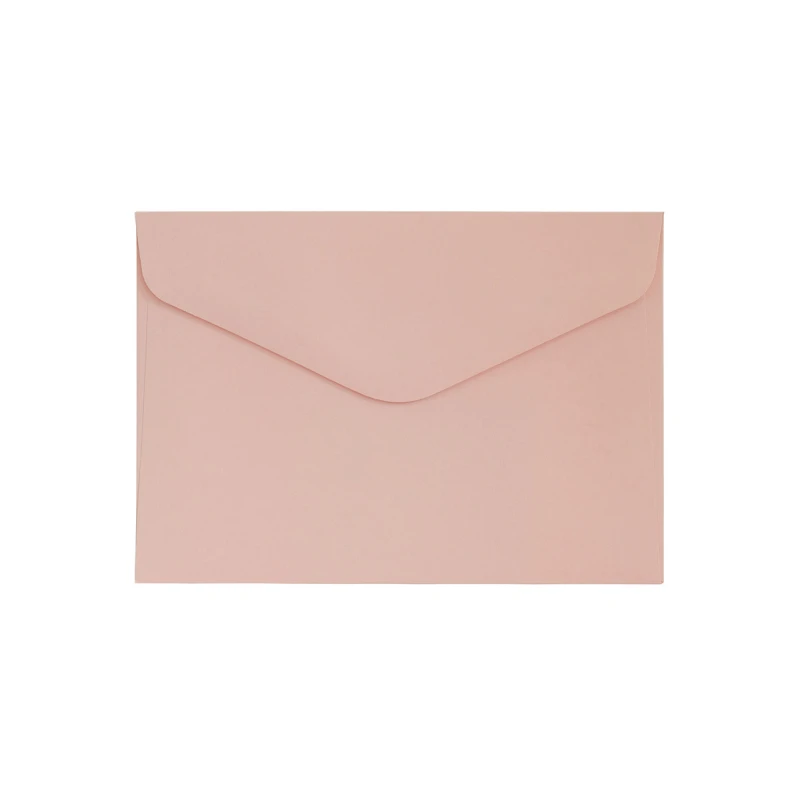 KOPERTA B6 GŁADKI PUDROWY RÓŻ SATYNOWANY K. 130G/M2 OP10 SZT.