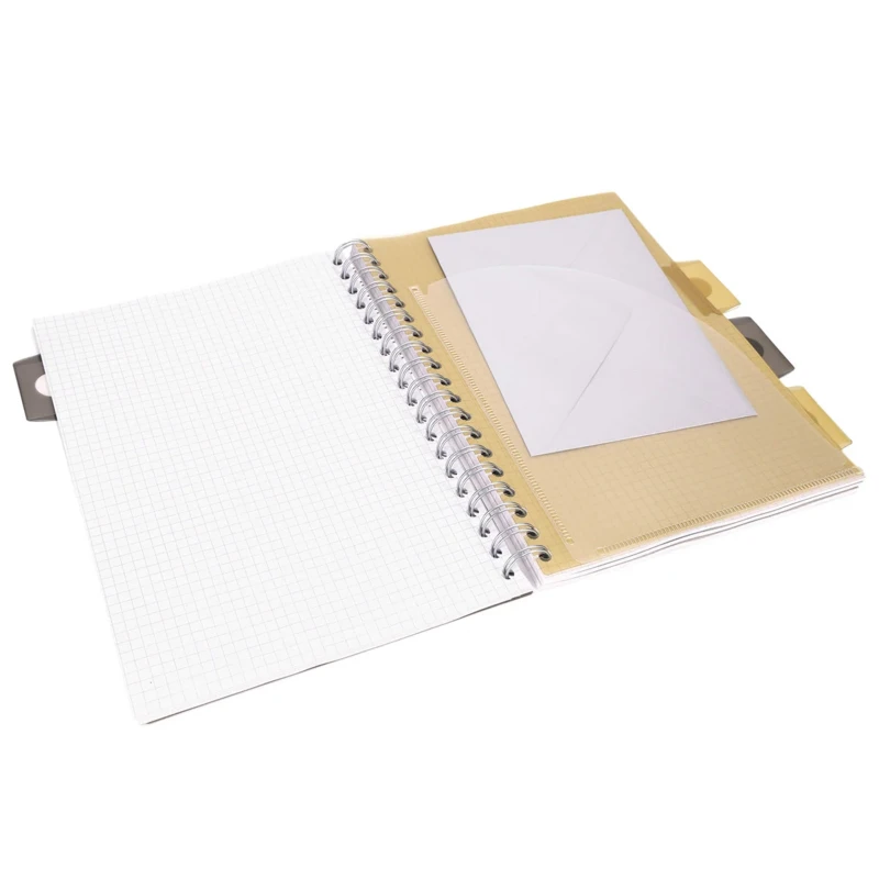 PUKKA PROJECT BOOK GREY DESIGN A4 KRATKA SZARY 100K 80G