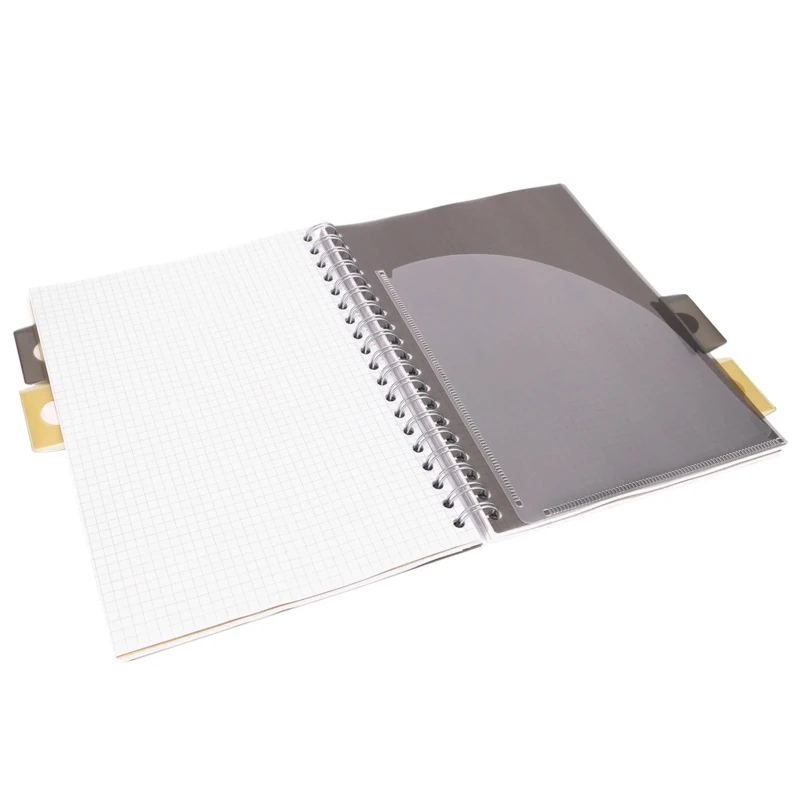 PUKKA PROJECT BOOK GREY DESIGN A4 KRATKA SZARY 100K 80G