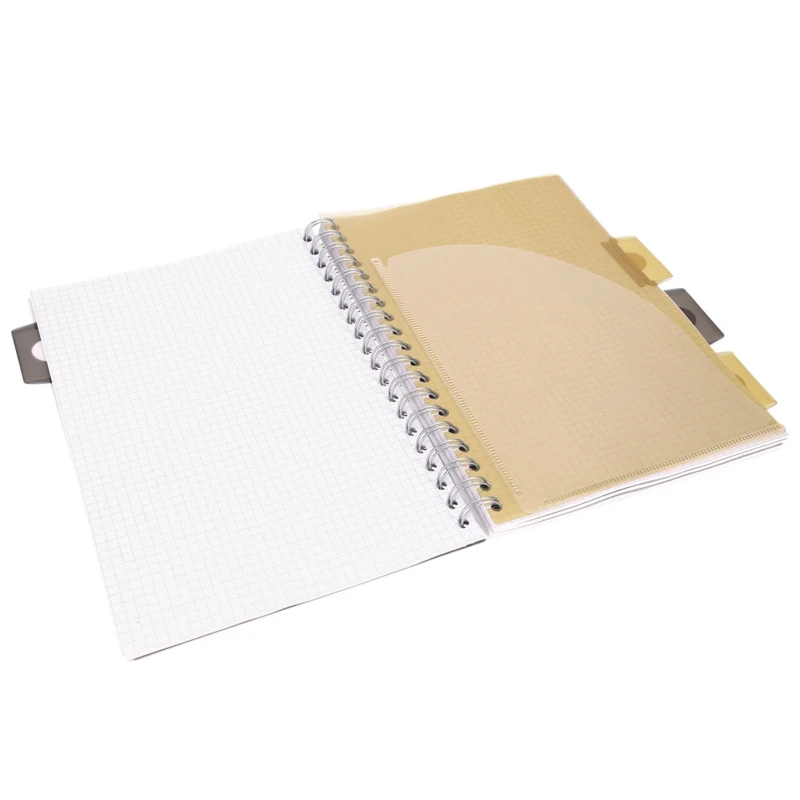 PUKKA PROJECT BOOK GREY DESIGN B5 KRATKA SZARY 100K 80G