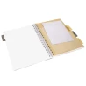 PUKKA PROJECT BOOK GREY DESIGN B5 KRATKA SZARY 100K 80G