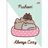Teczka z gumką PUSHEEN A4 300G/M2  Majewski