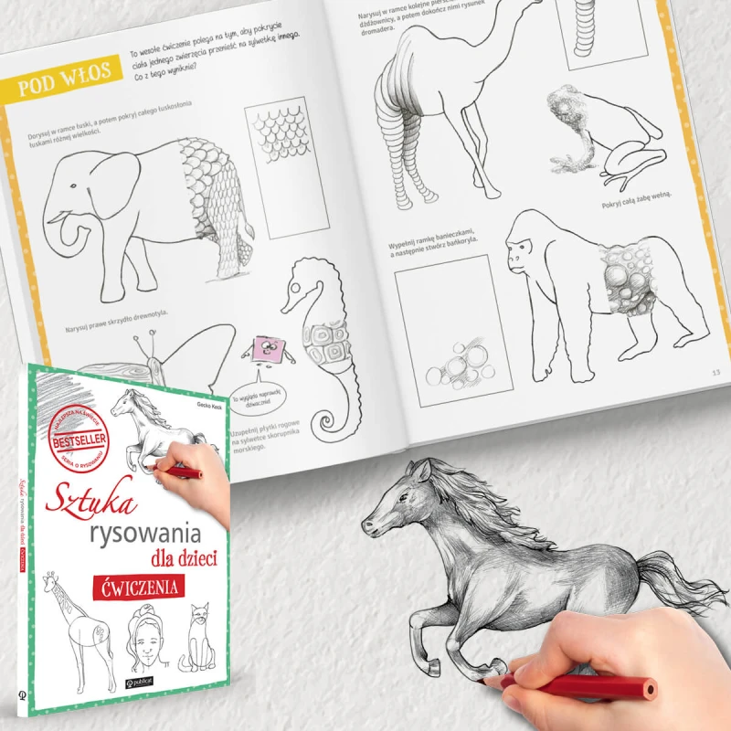 Sztuka rysowania dla dzieci. Ćwiczenia Publicat