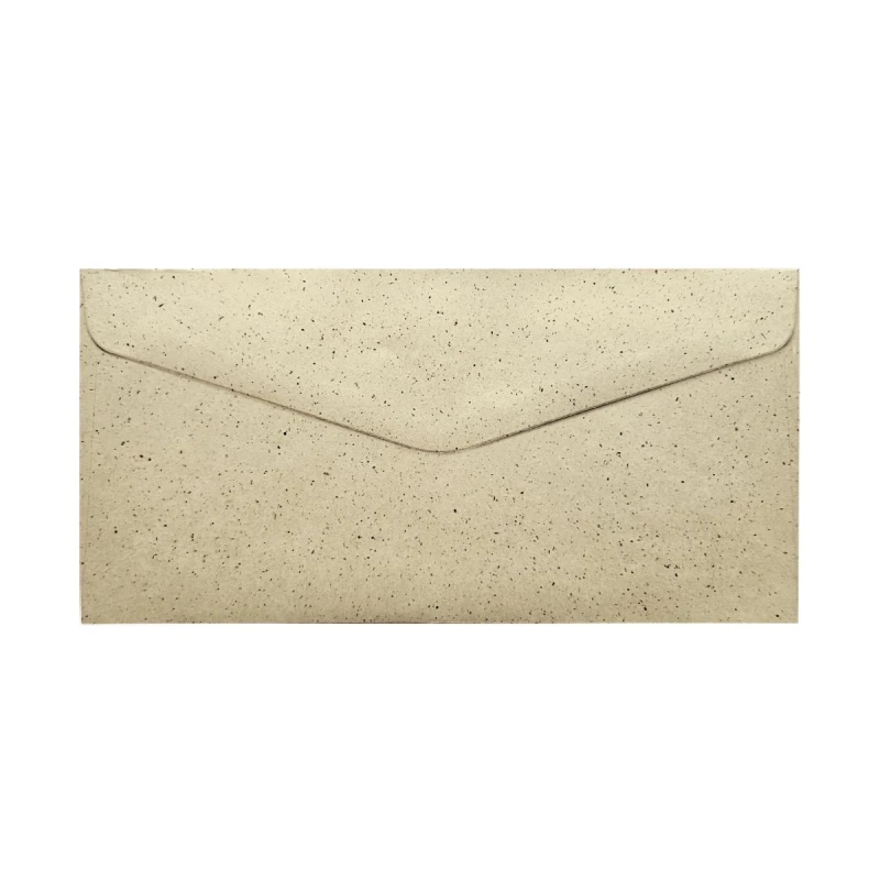 Koperta Pepper brązowy  DL 120g/m2, op/10szt. Galeria Papieru