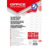 Etykiety samoprzylepne białe OFFICE PRODUCTS, 70X30mm, 100 arkuszy